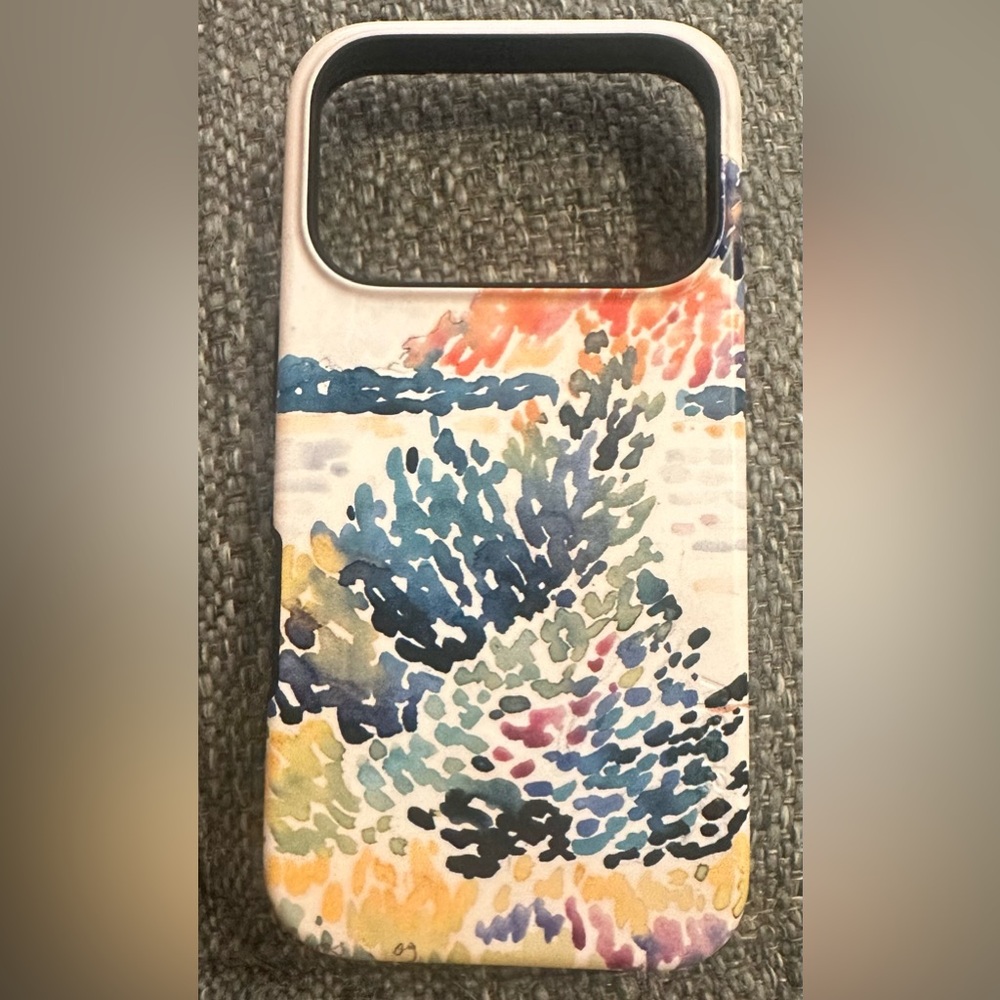 Casely iPhone 17 pro Bold + MagSafe “calm waters print” 
Limited edition